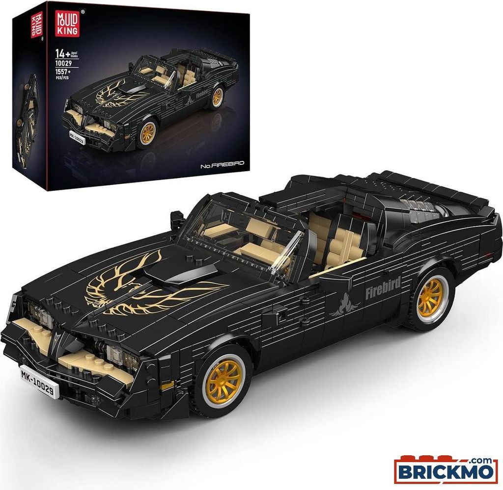 Mould King 70er Jahre Cabrio Muscle Car 10029 Produktbild 