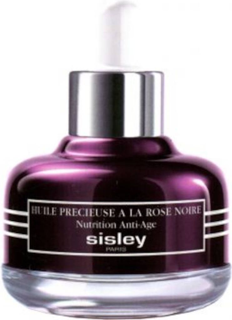 A product shot of a bottle of Sisley Black Rose Precious Face Oil.