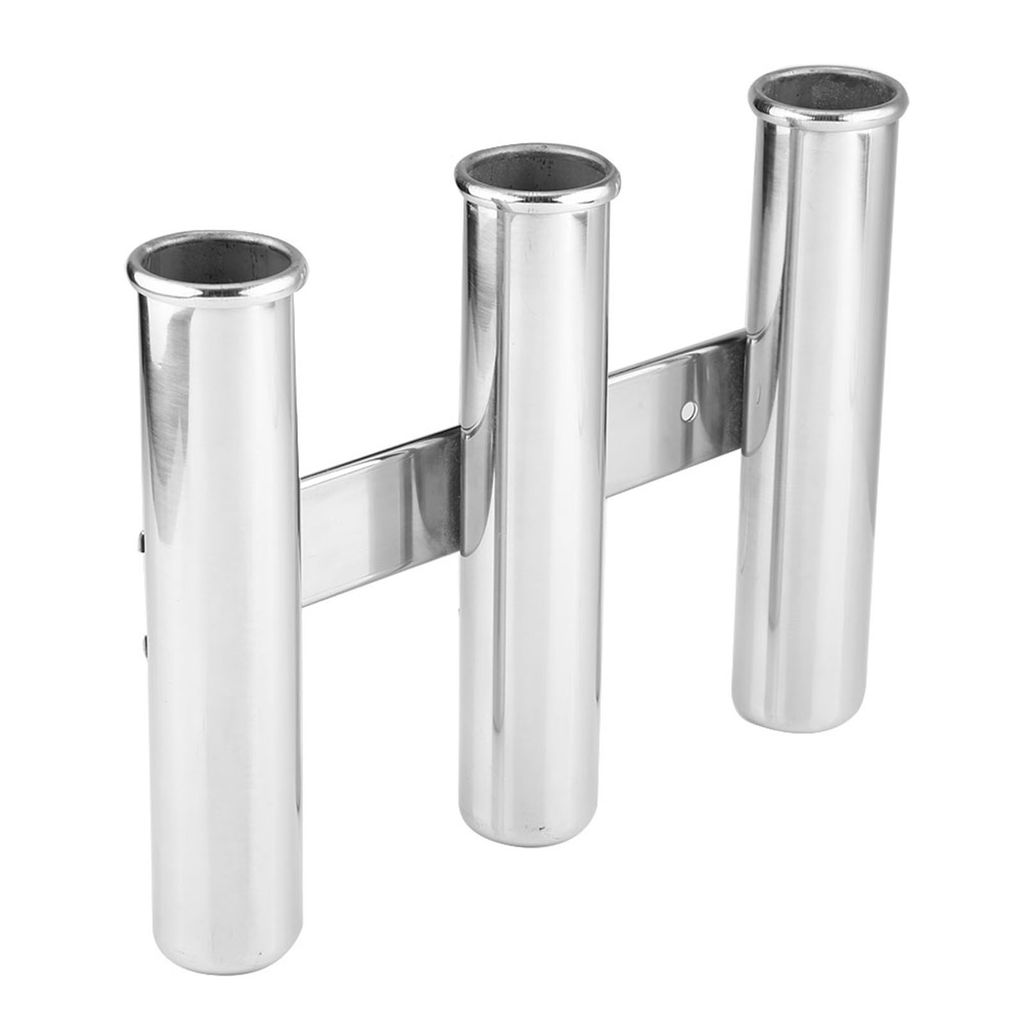 Angelrutenhalter,Angelrutenhalter mit 3 Gliedern,Angelrutenhalter mit 3 Rohren,Angelrutenhalter für Boote,Angelrutenhalter aus Edelstahl