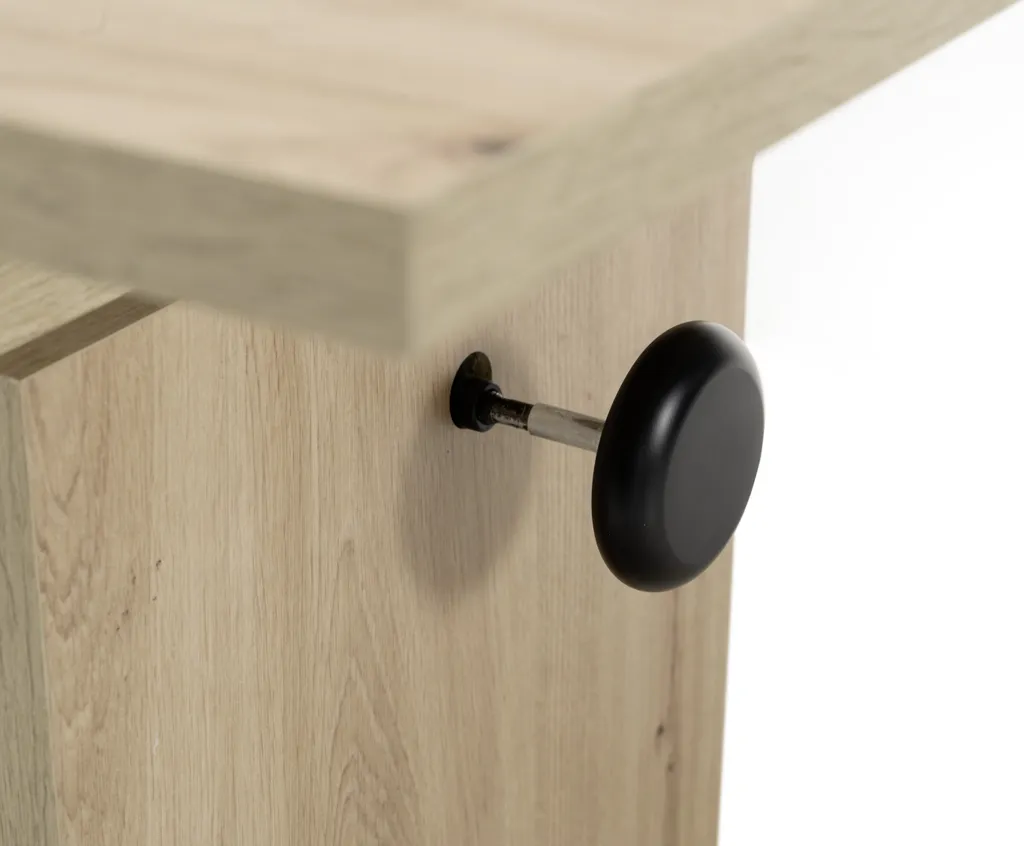 Table basse stable et spacieuse chêne Artisan 110cm - Solution Event