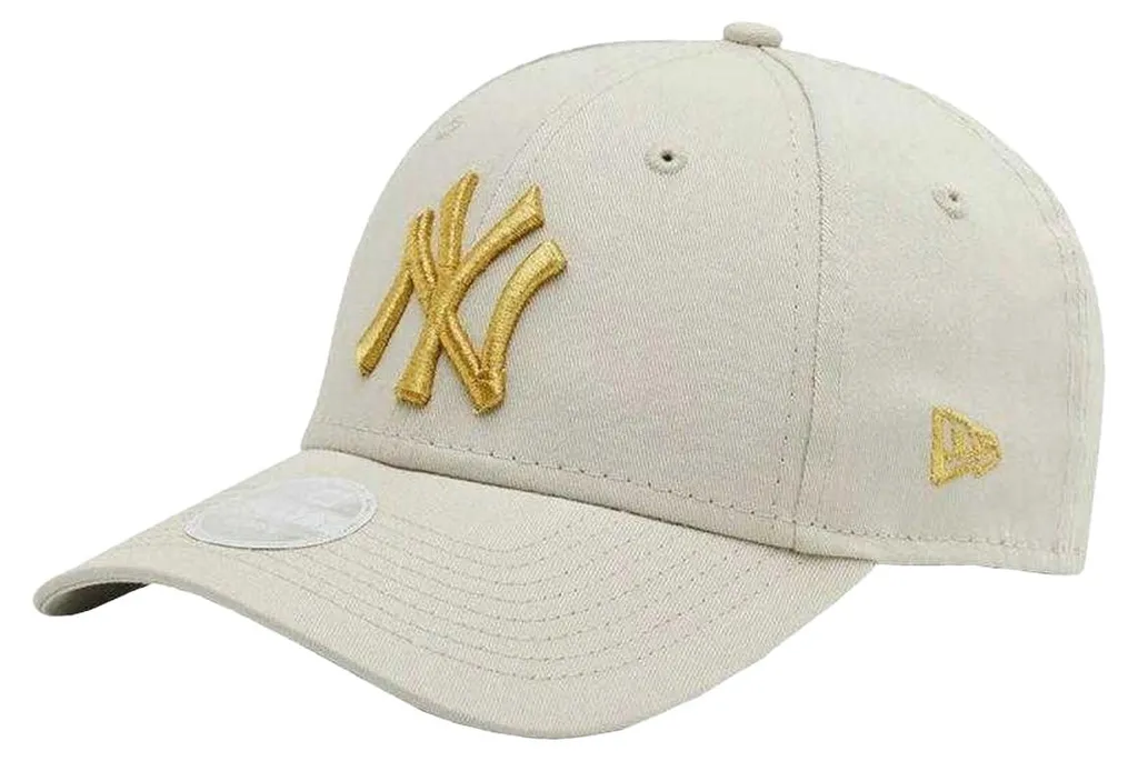 Casquette NY Yankees Femmes Beige Ajustable : Confort et Style sans Effort