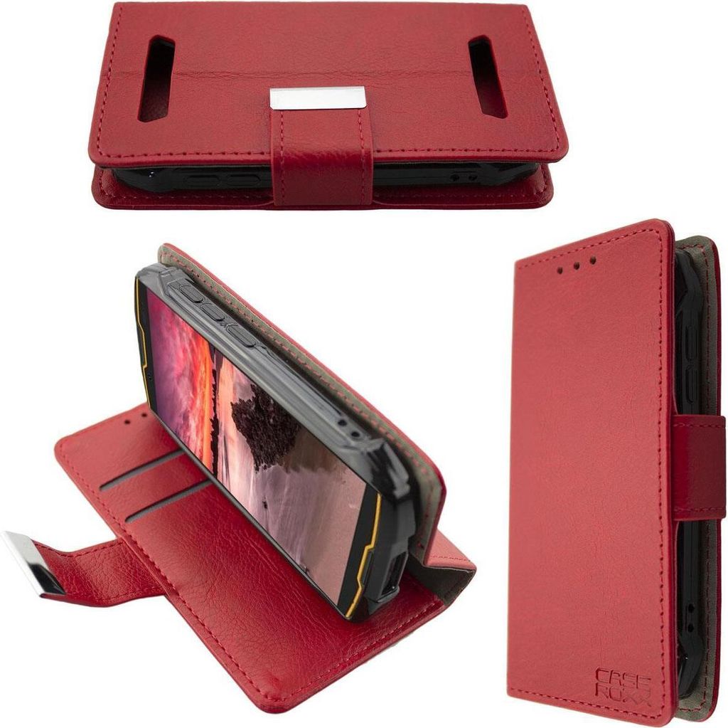 Bookstyle-Case für Cubot King Kong Mini in rot Obrázek produktu 