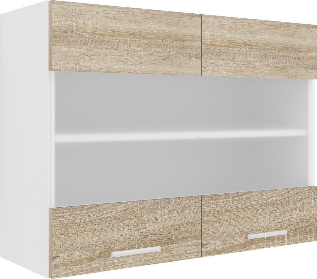 Køkkenskab hængende | Mål ca. H. 60 x B. 80 x D. 31 cm | Produktbild 