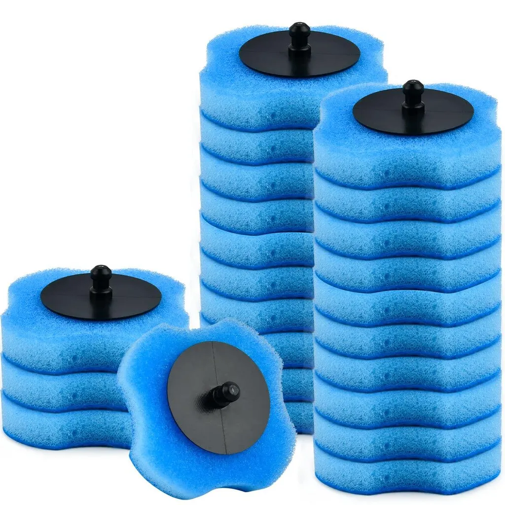 Dites Adieu aux Microbes : 24 Têtes de Brosse WC Jetables Haute Hygiène
