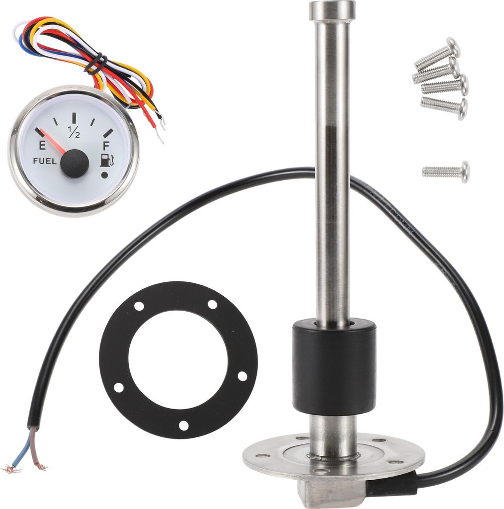 200mm Kraftstoff-Sendeinheit und Messgerät-Kit 7,9" für Boot Fahrzeug LKW Wohnmobil Kraftstoff-Sendeinheit Marine Kraftstoff-Sendeinheit