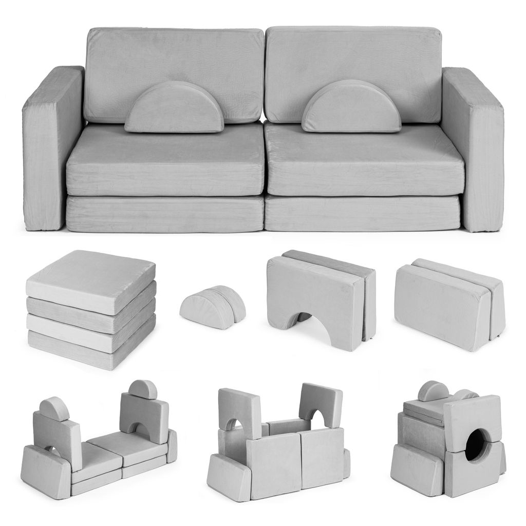 Modulares Klappsofa für Kinder großer 2-Sitzer