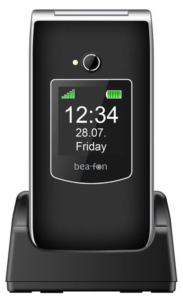 Beafon SL605: teléfono plegable con teclas grandes, color Imagen del producto 