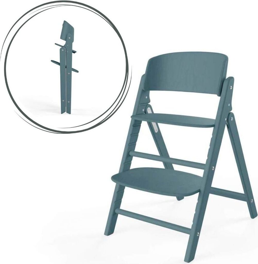 Cybex Click & Fold Hochstuhl, Farbe:Stone Blue Produktbild 