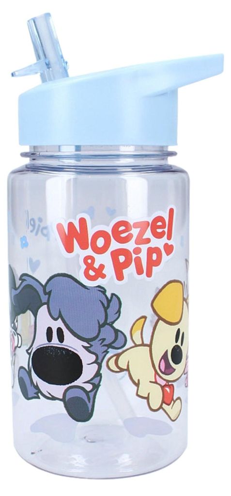 Woezel & Pip drinkfles – Ideaal voor onderweg, 450 ml met Productafbeelding 