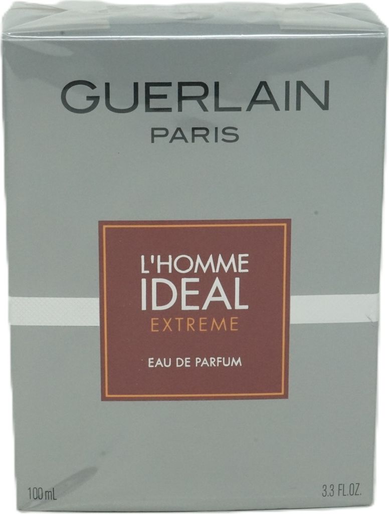 The image shows the front of a perfume box.