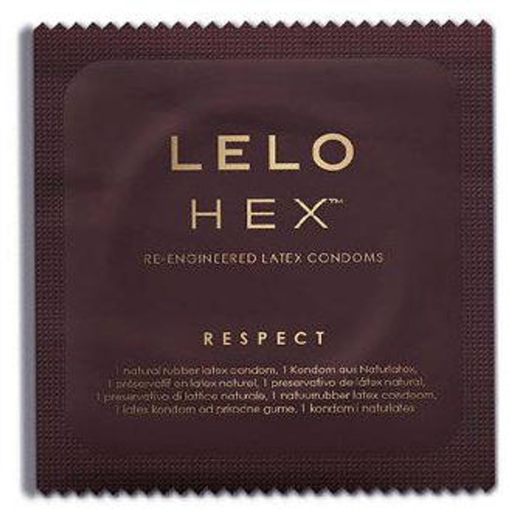 LELO HEX Condoms Respect XL 12 Pack
