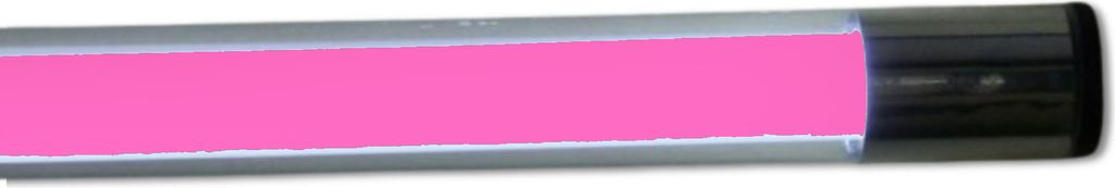 9124 Leuchtstab weiß Schalter 230 Volt 18Watt PINK 1750Lumen 123cm