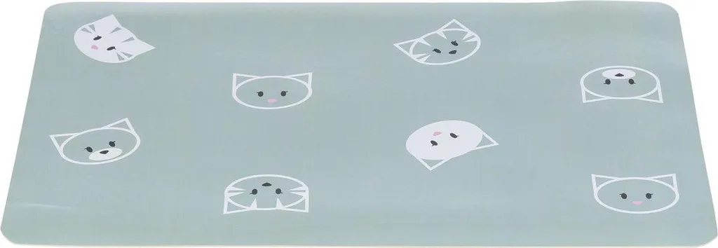 Tappetino Sottociotola Trixie Mimi Salvia 44x28cm per Gatti Messy