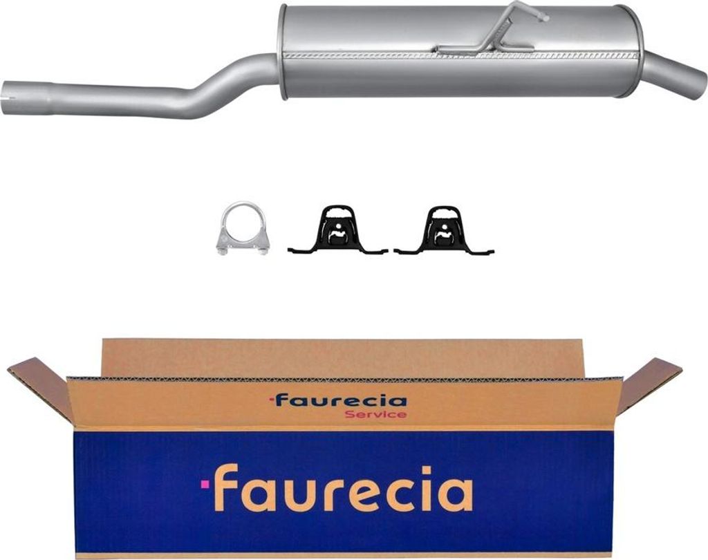 Endschalldämpfer FAURECIA Aftermarket-Expertise für u.a. BMW 3er