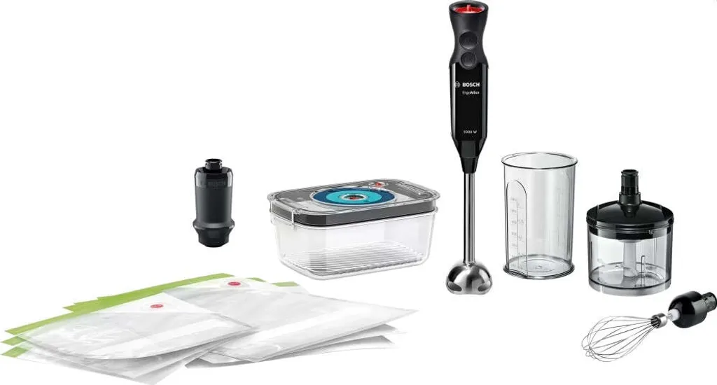 Mixeur Plongeant Bosch MS6CB61V5 Idéal pour Cuisiner et Conserver Frais