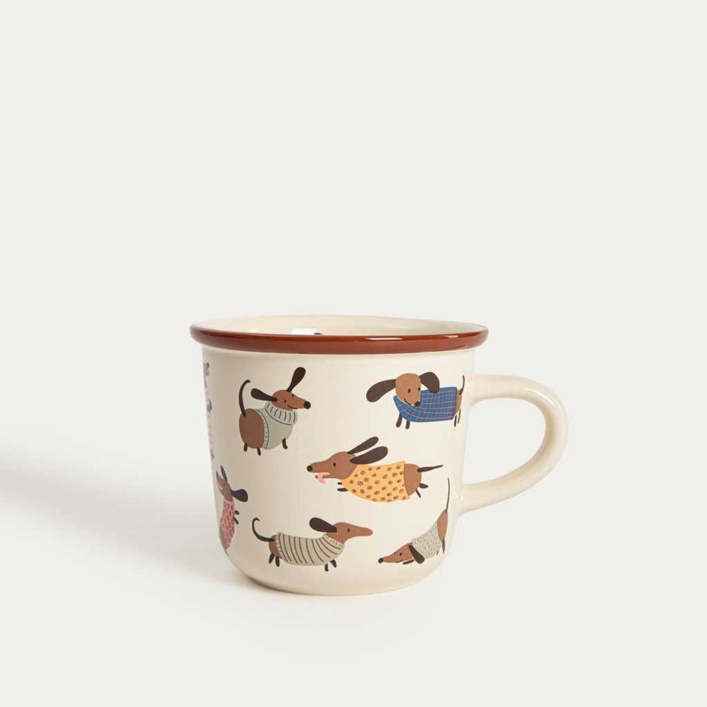 HOMLA BOOP-Becher mit Dackeln im Pullover, 0,3 l Produktbild 