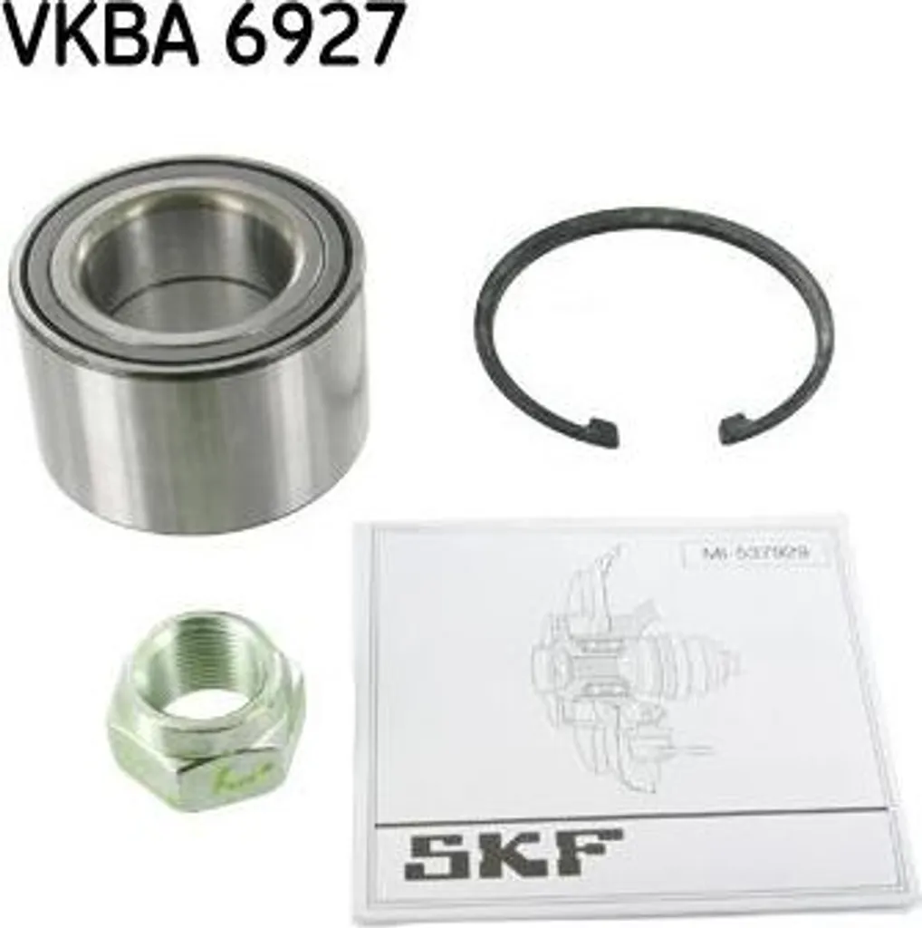 Kit Roulement de Roue SKF VKBA 6927 pour Outlander OE MR491462 Complet