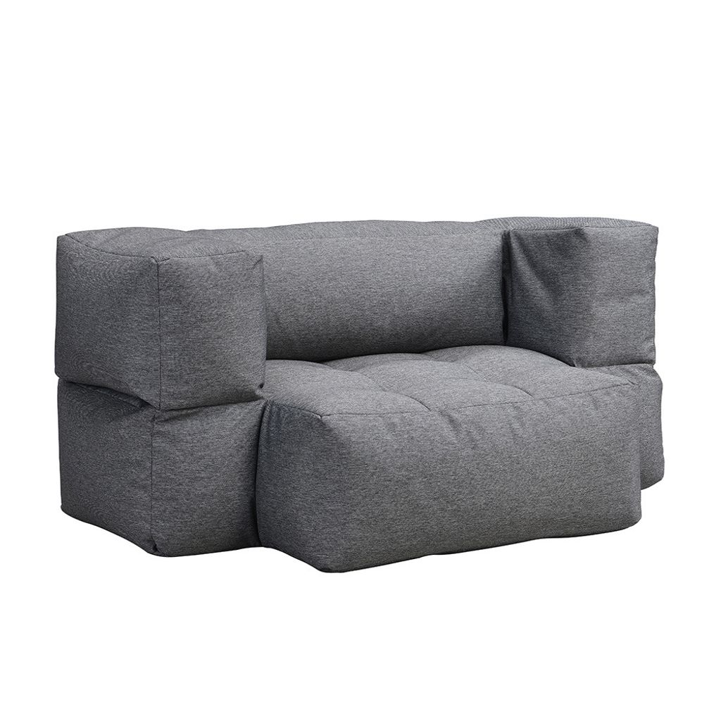 HOME DELUXE Outdoor Sitzsack HEAVEN - Anthrazit - 76 x 152 Produktbild 