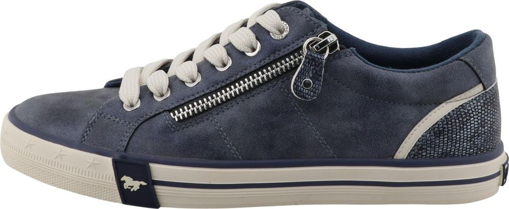 Mustang  Damenschuhe Schnürschuhe Sportive Blau Freizeit Productafbeelding 