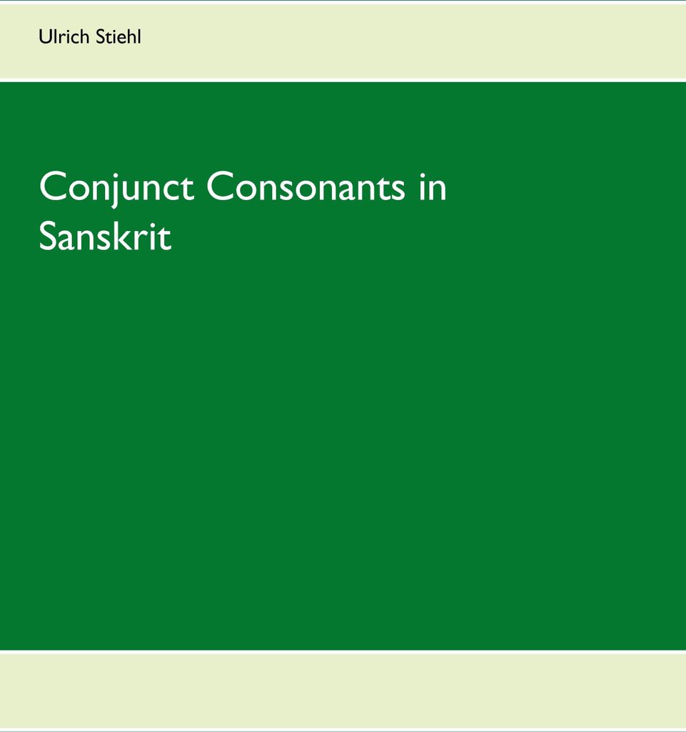 Conjunct Consonants in Sanskrit