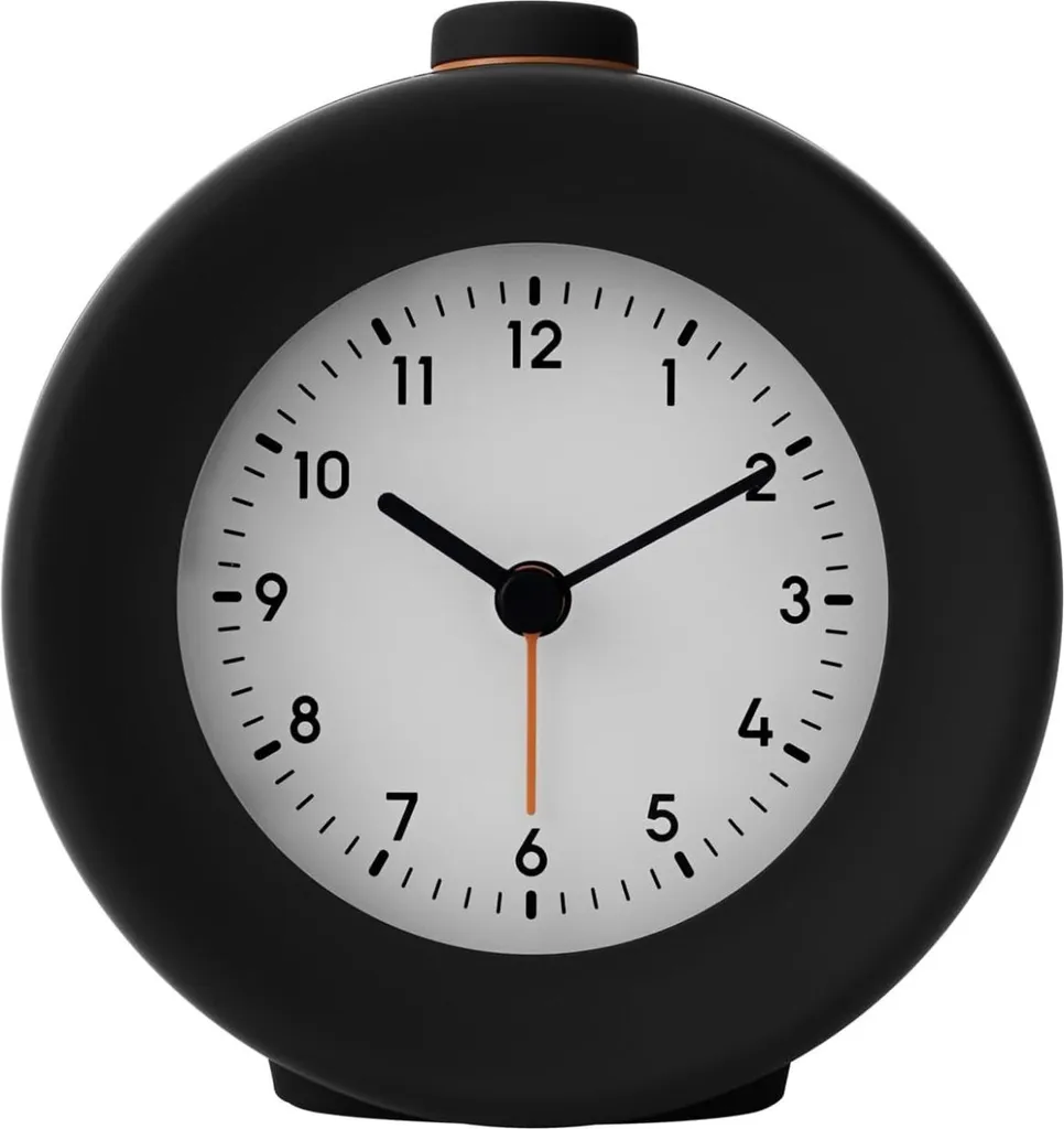 Réveil numérique Bell 2 écran LCD anti-lumière bleue avec 10 sonneries