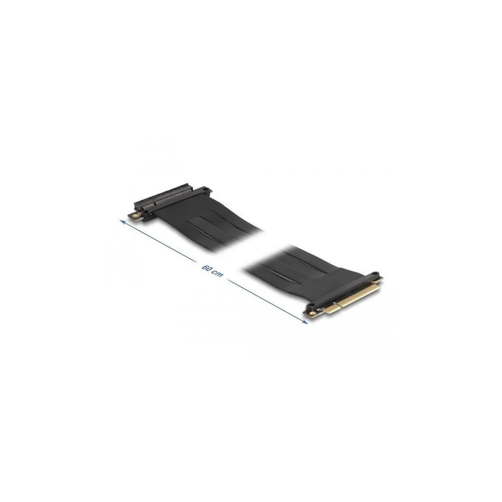 Câble d'Extension Riser Karte PCI x8 pour PC et Boîtier Compact - 2