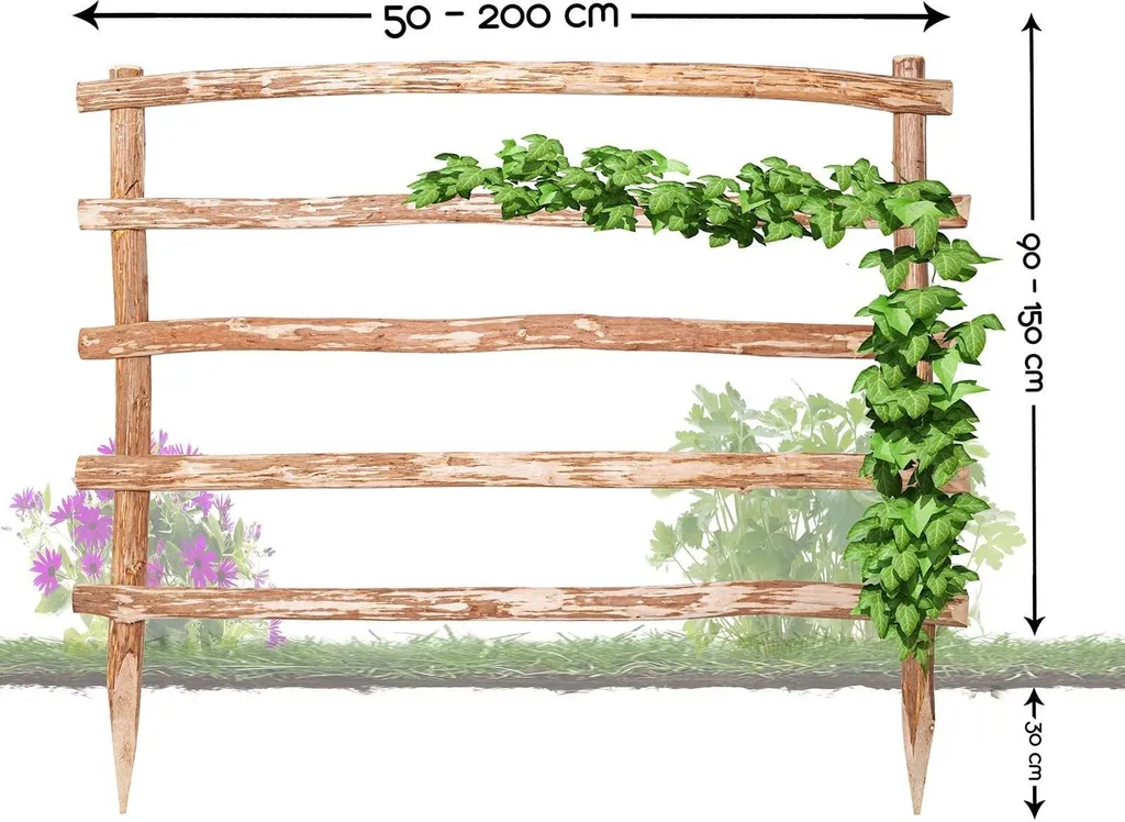 Brise-vue naturel en noisette 120 cm - Solution kit pour balcon - 2