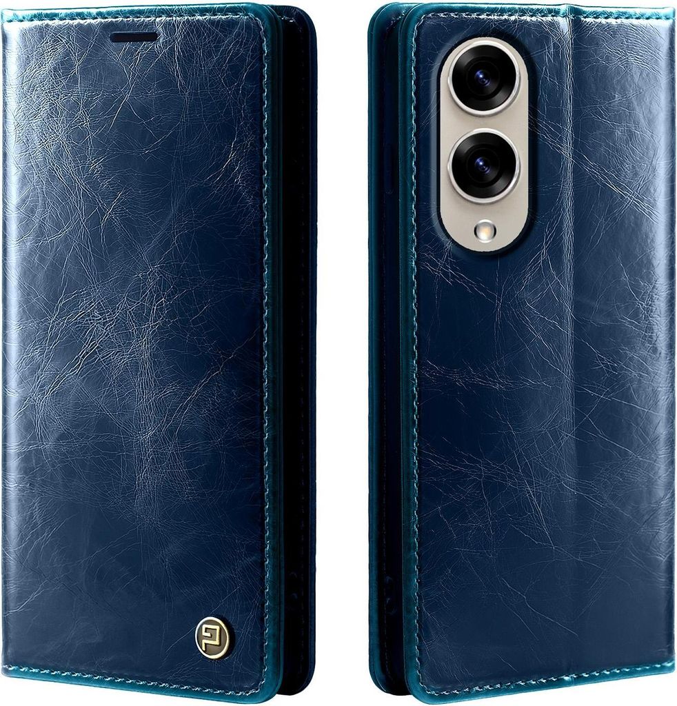 Handyhülle für Samsung Galaxy S25 Edge Kunstleder Flip Produktbild 