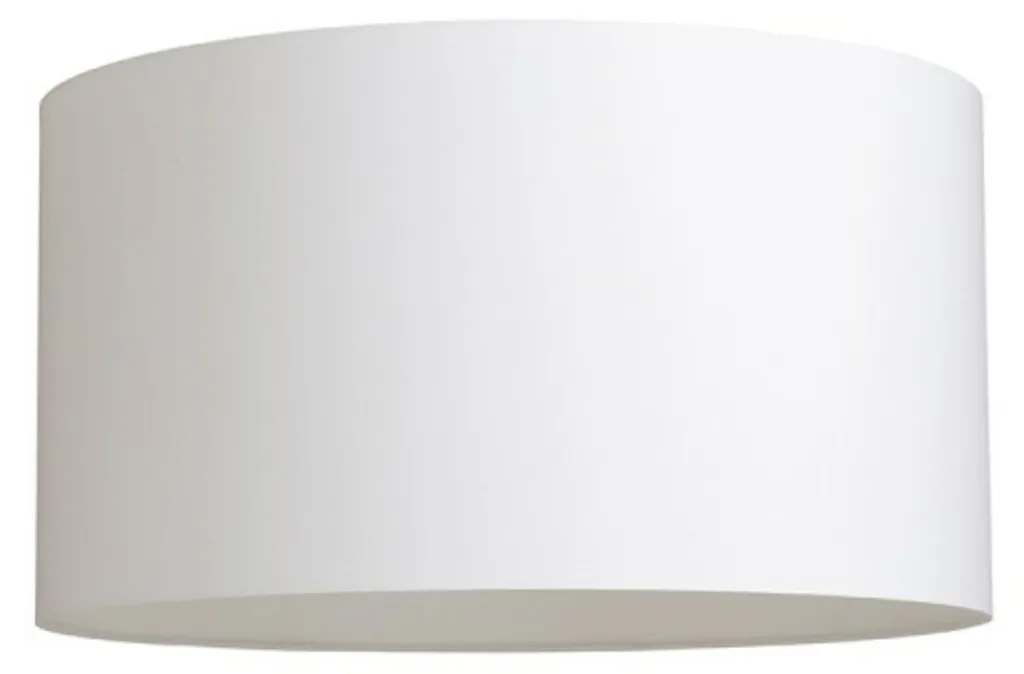 Abat-jour blanc en coton mélangé 55/30 Rendl - Haute qualité PVC 23W