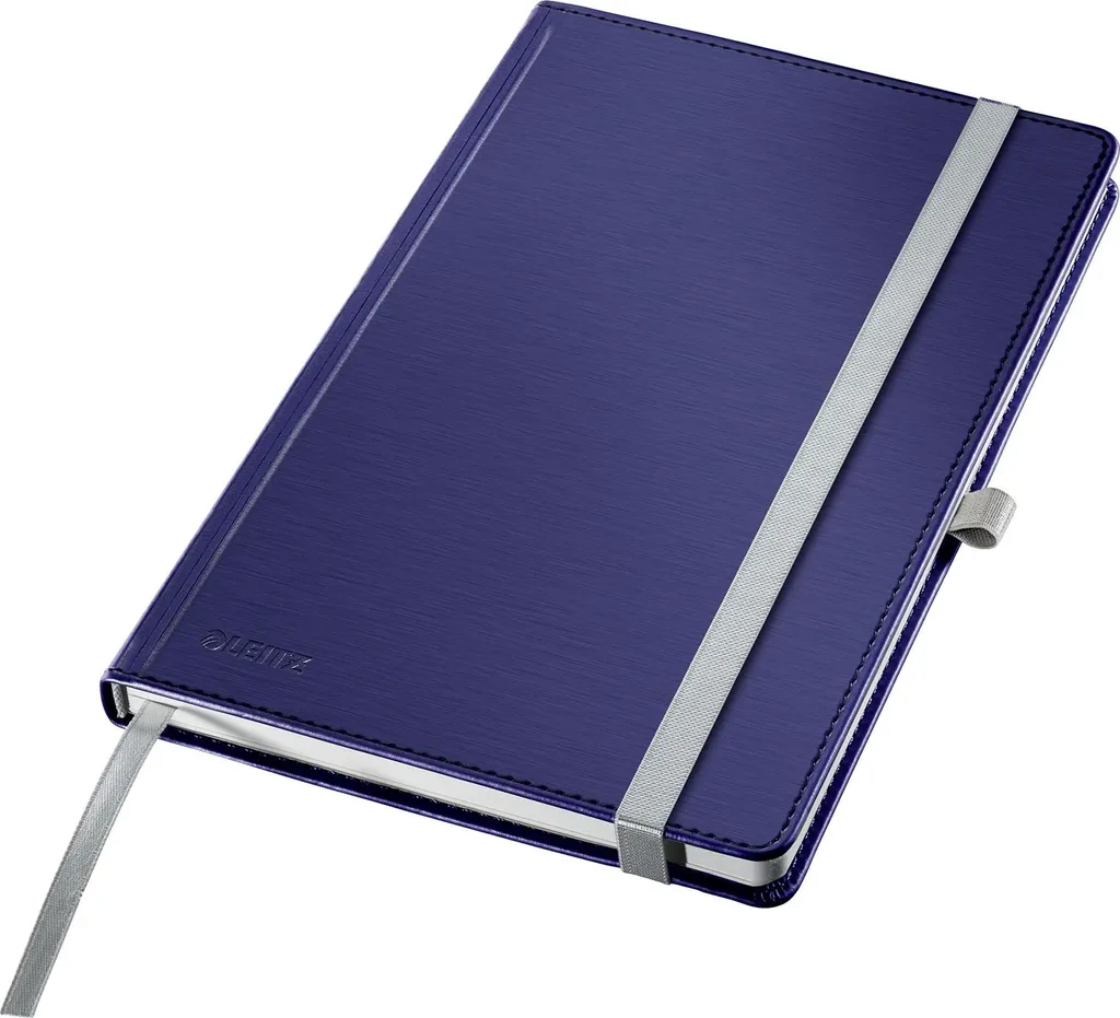 Cahier Ligné A5 Papier Épais 100g Leitz 44851069 Bleu dos Résistant