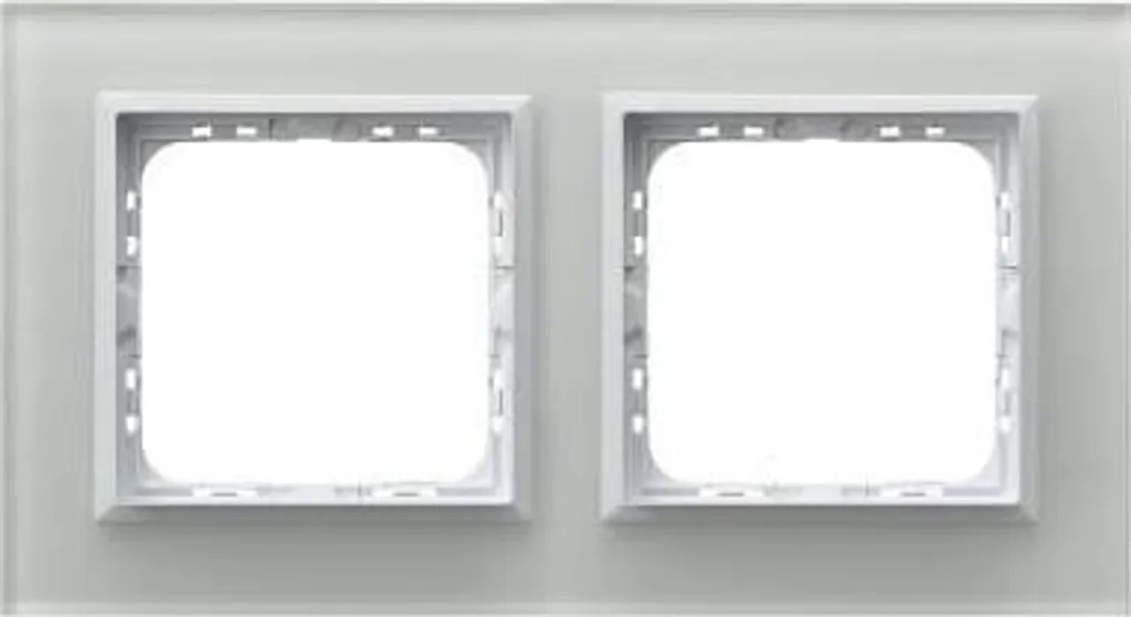 Miroir Sonata Cadre Blanc à 2 Cercles : Fini les Murs Vides et Sombres
