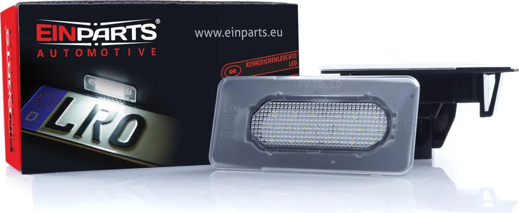 Feu de Plaque d'Immatriculation LED Toyota Corolla 12V Blanc Froid