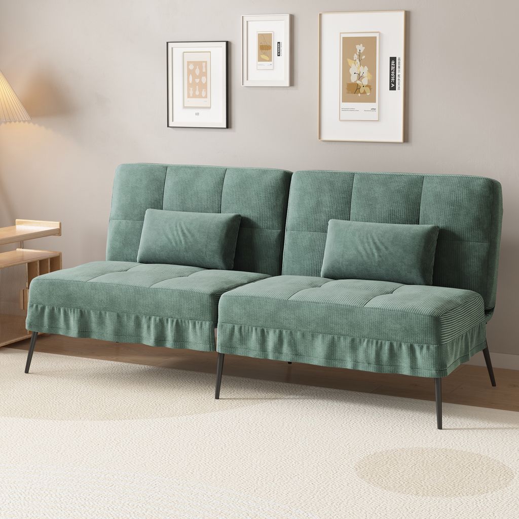 COMHOMA Sofa Schlafsofa mit Schlaffunktion, Klappsofa, Produktbild 