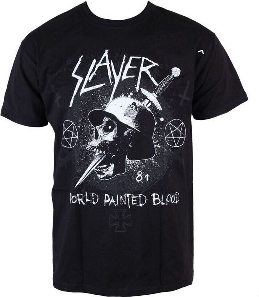 Slayer - "World Painted Blood" T-Shirt für Damen RO1857 (L) (Schwarz)
