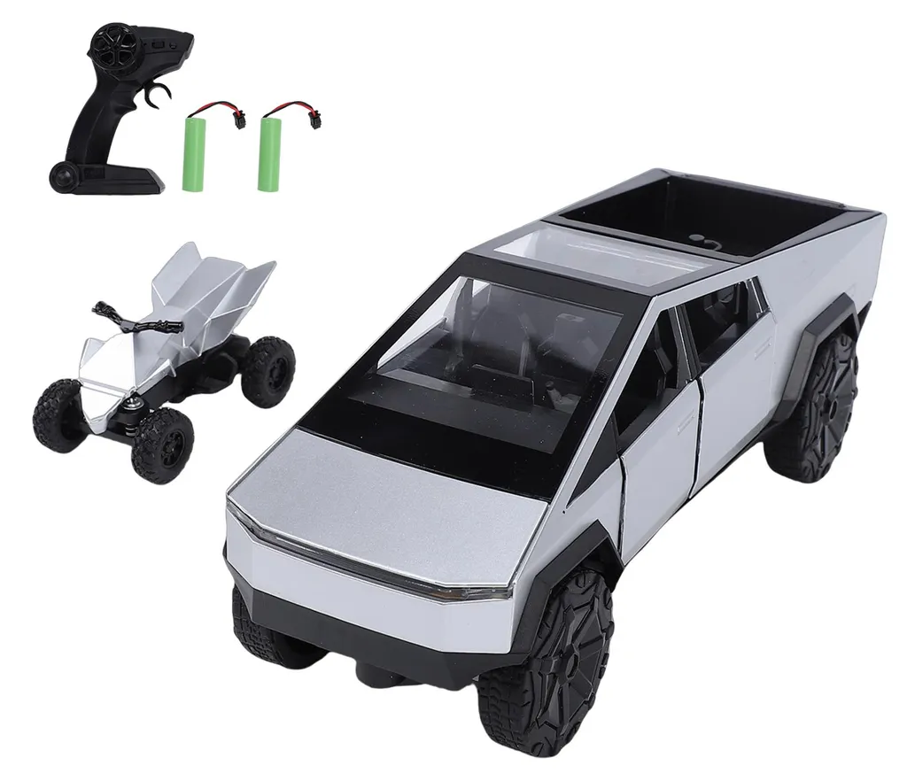 Camionnette RC robuste en alliage, fini les jouets cassés, modèle 1:24