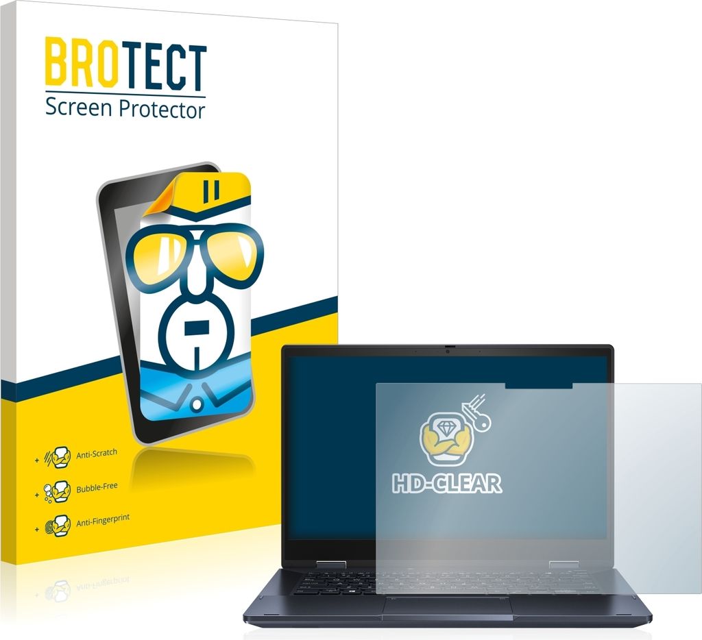 Für ASUS ExpertBook B3 Flip B3402 Schutzfolie BROTECT Displayschutz Display Schutz Folie Klar Transparent