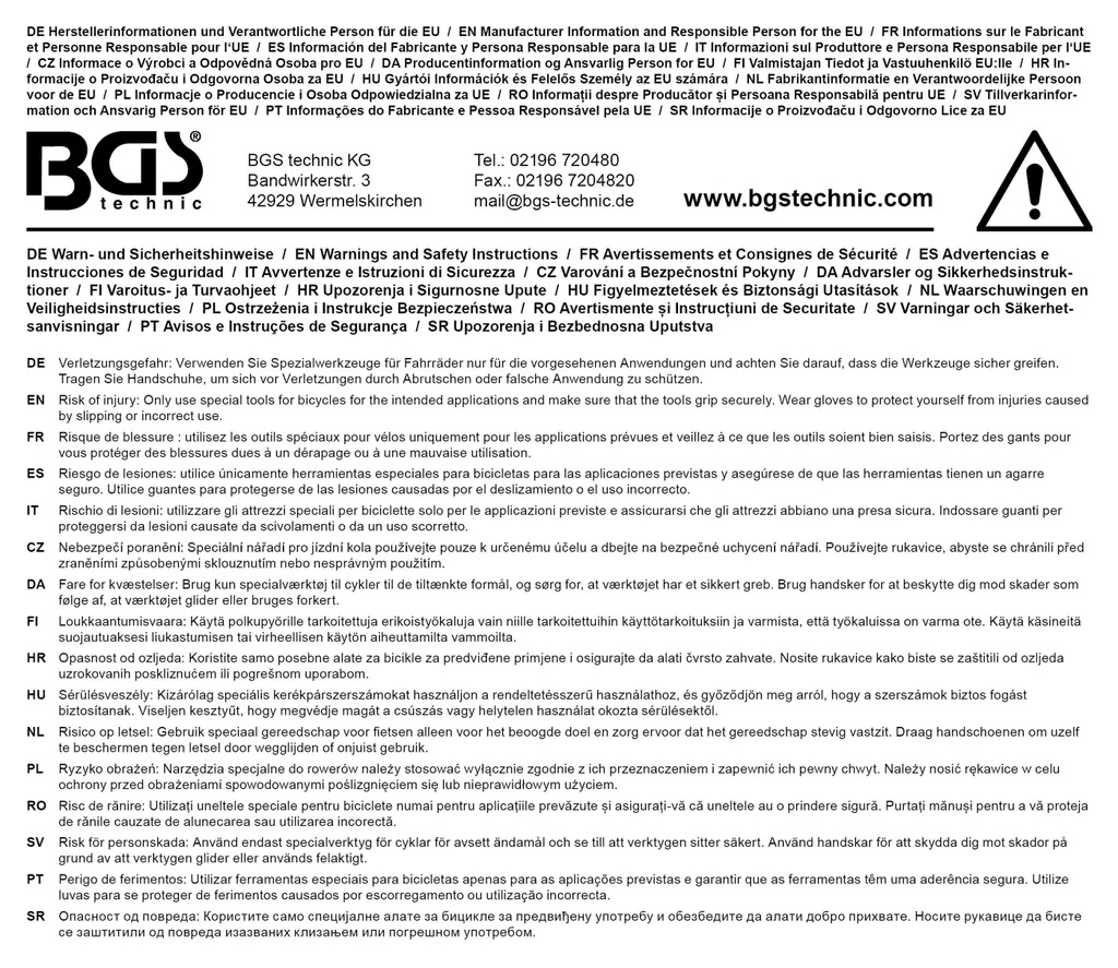 Dérive-chaîne robuste BGS 70088 compatible transmissions 12 vitesses - 2