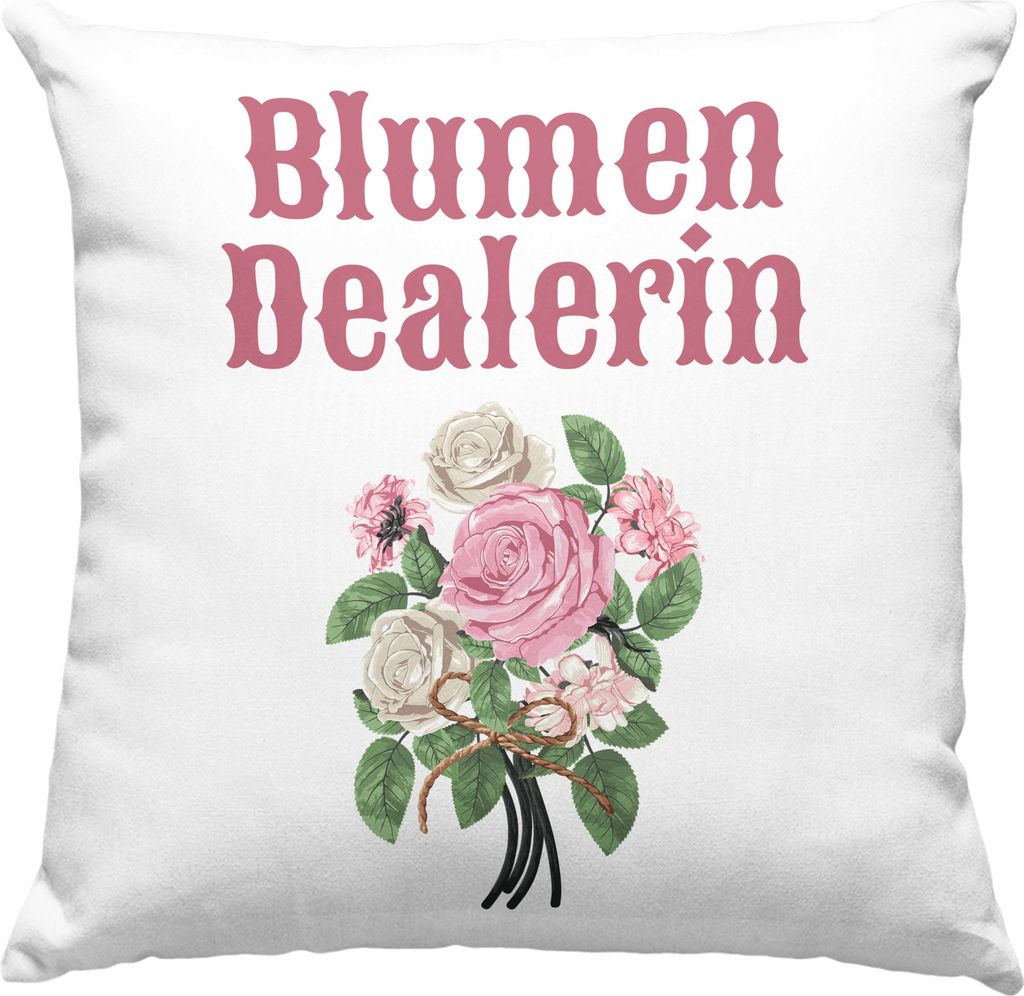 Trendation - Blumen Dealerin Floristin Floristik Geschenk Abschluss Ausbildung Blumen Verkäuferin Geschenkidee Lustig (Grün)
