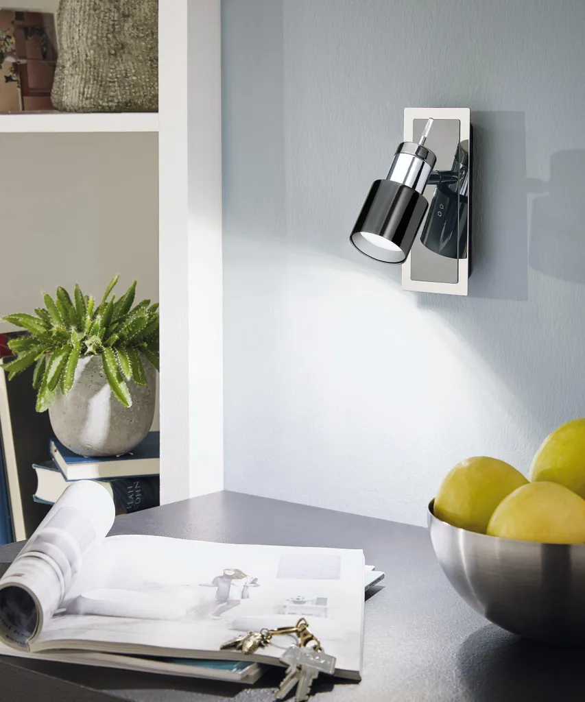 Spot LED EGLO Davida 1 Noir : Solution d'Éclairage Précis et Économe - 5