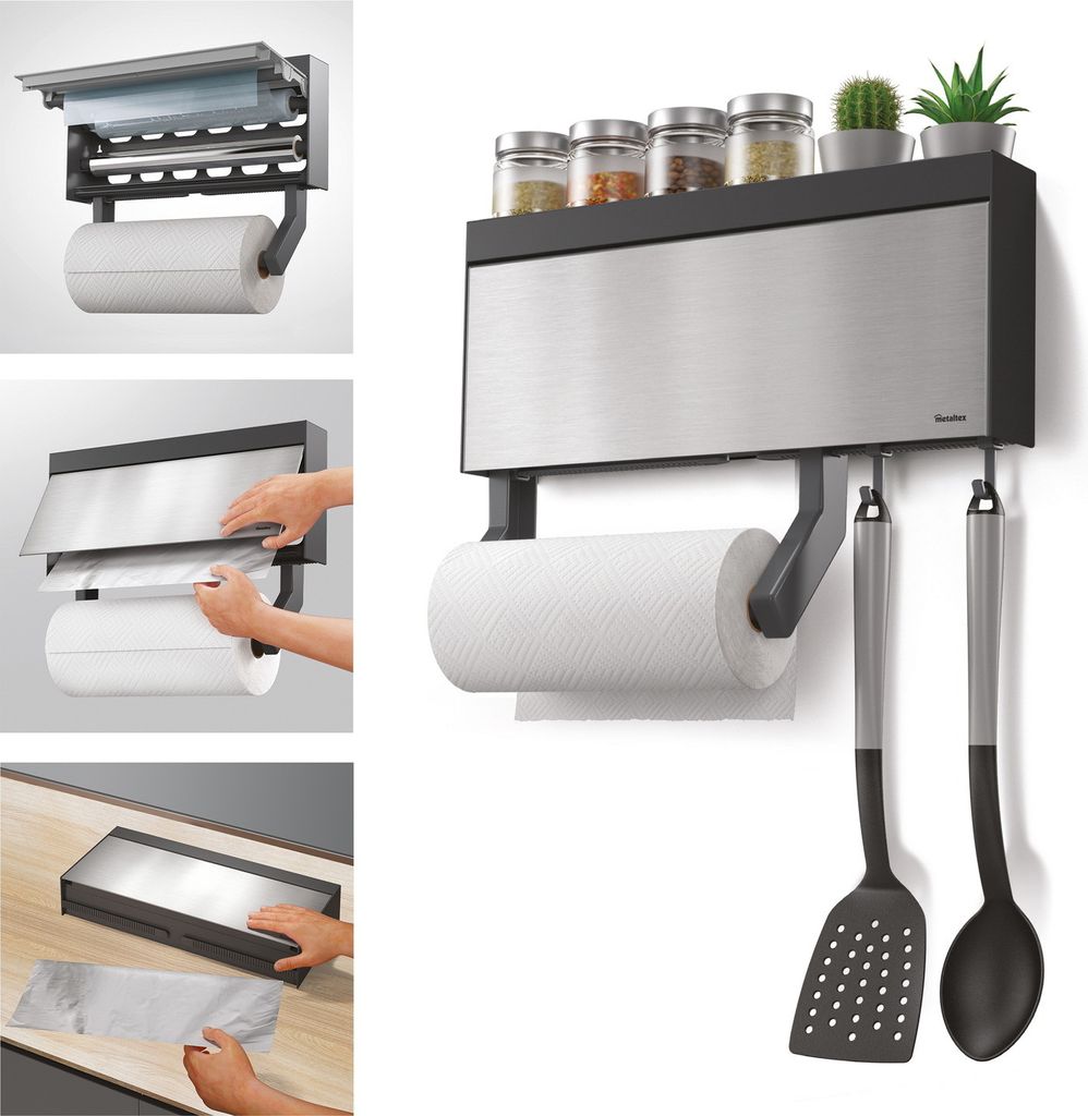 METALTEX Küchenrollenspender Tango Inox Produktbild