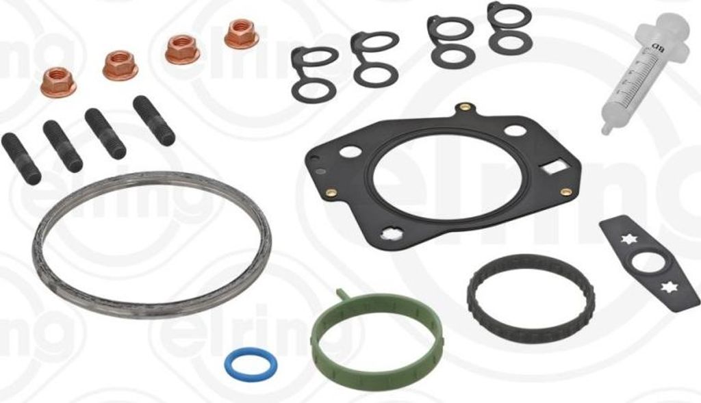ELRING 927.570 Montagesatz Turbolader für OPEL INSIGNIA Caravan INSIGNIA INSIGNIA Stufenheck Astra J GTC (P10) GT Roadster (M07) für CHEVROLET HH...