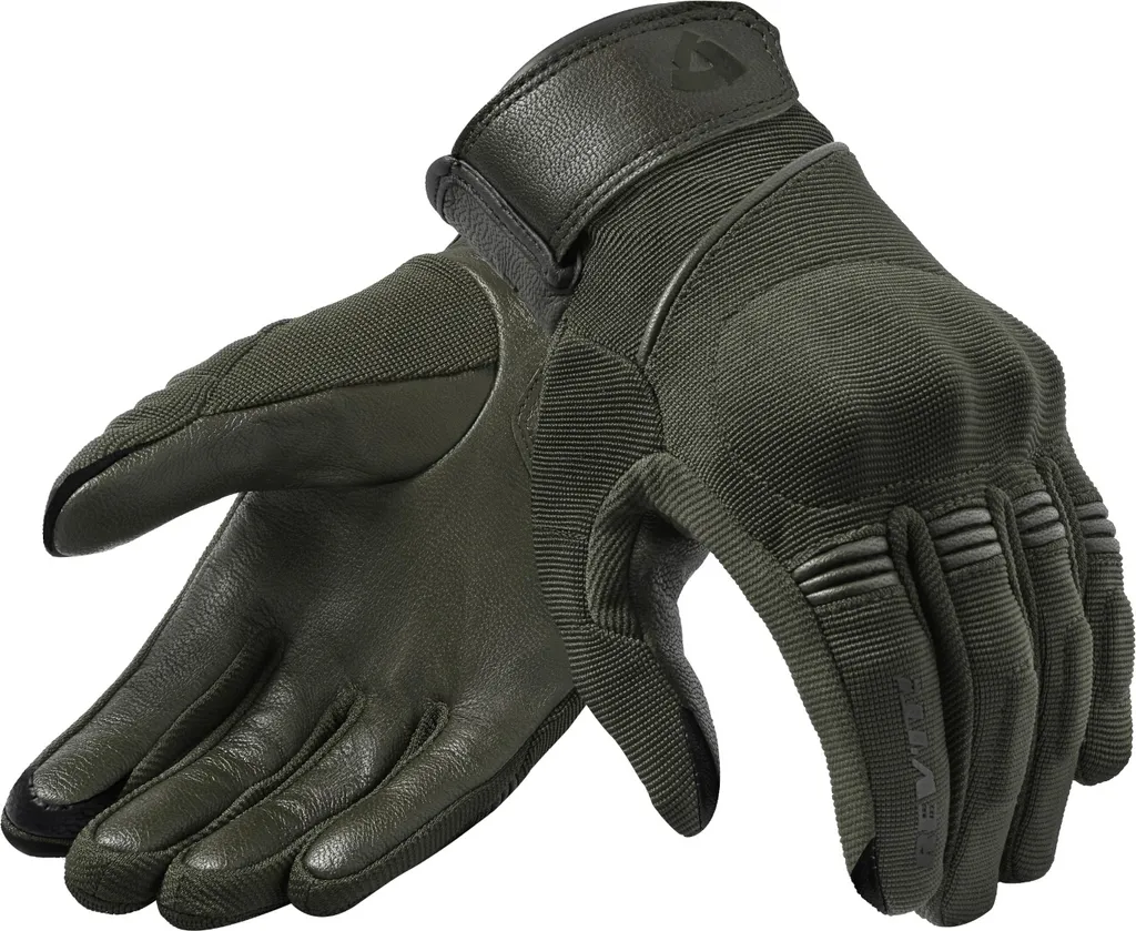 Gants moto Revit Mosca Urban Vert Taille L - Protection Urbaine Chic