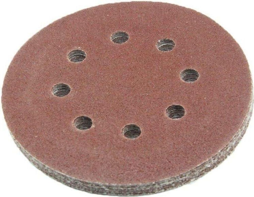 Abrasivi Per Legno E Metallo 50 Dischi Abrasivi 125 Mm - Per - Foto 7