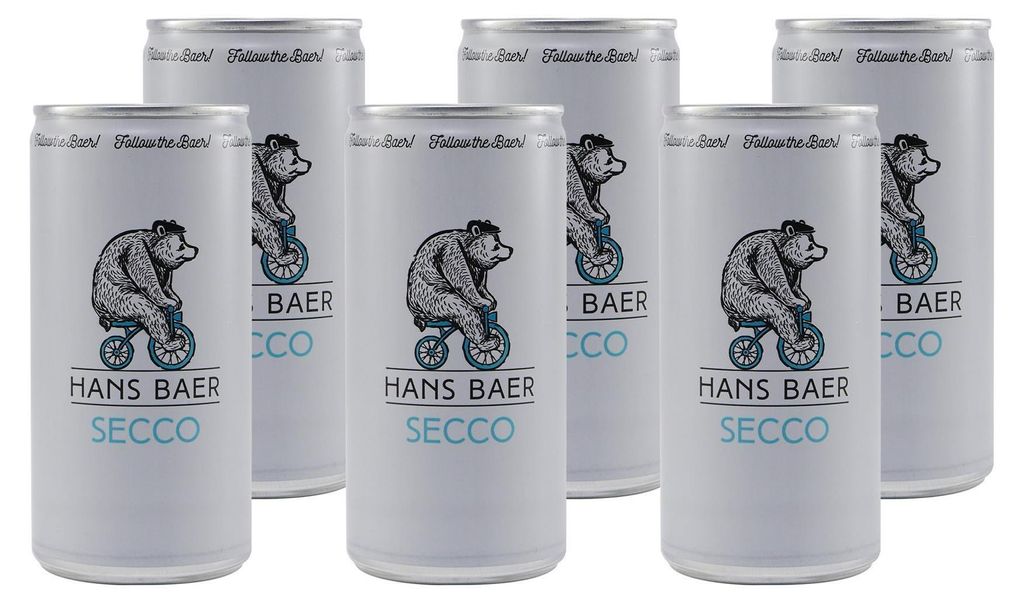 Hans Baer Secco -trocken- (12 x 0,2L) EINWEG Produktbild 