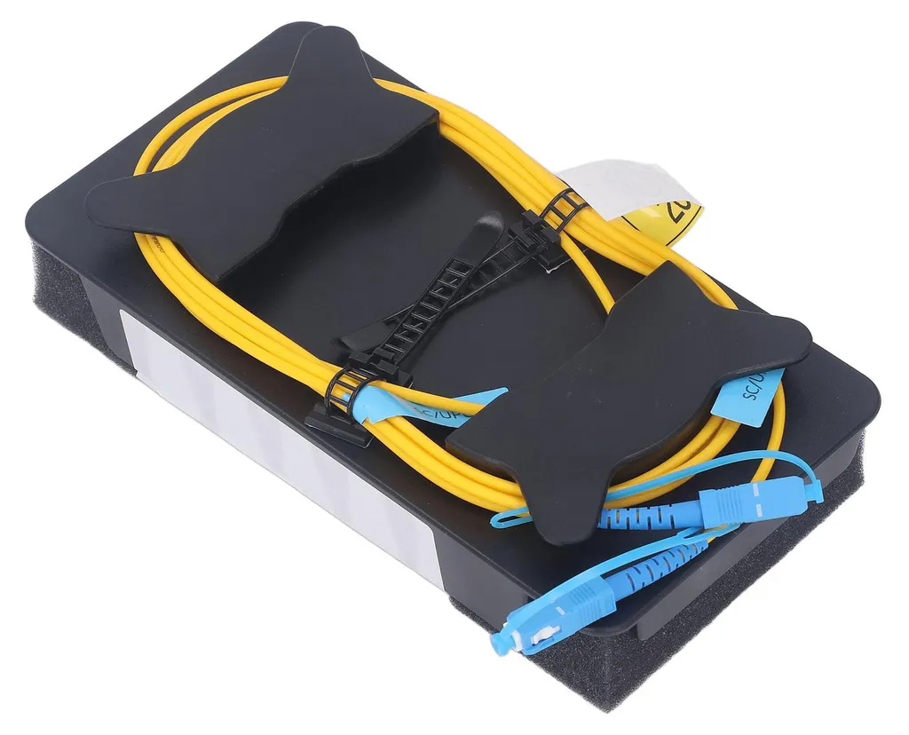 Bobine d'Amorce OTDR Monomode SC-UPC avec Boîte de Protection Rigide