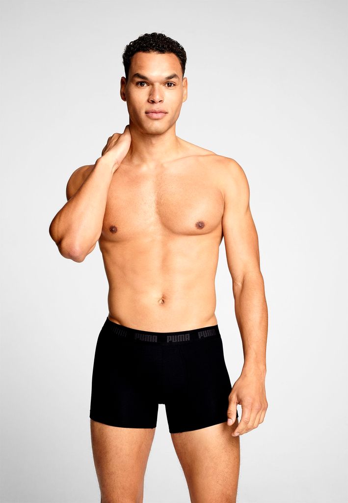 PUMA ACCESSORIES - puma men everyday boxer 3p - Sportunterwäsche für Männer - Grau-Multicolour