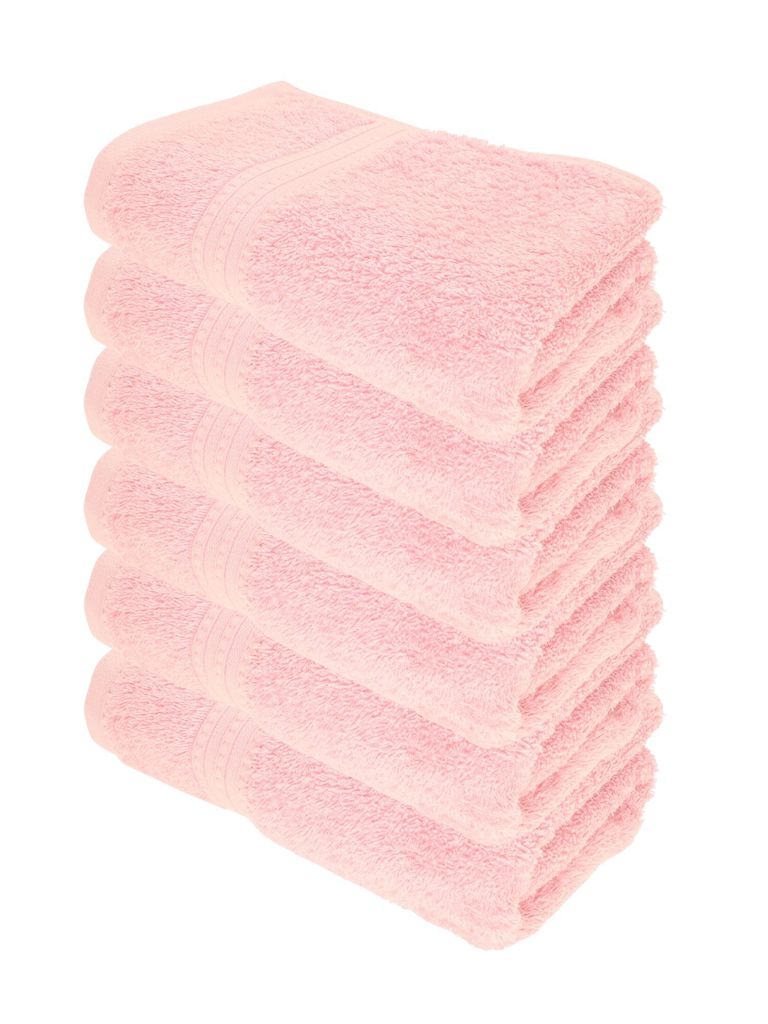 Julie Julsen BIO Handtuch 6er Set 50x100 Babyrosa