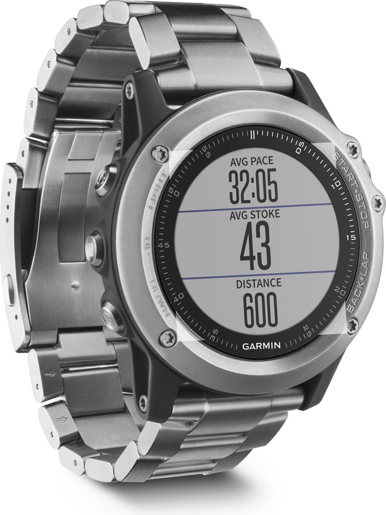 Garmin 010-01338-41 fenix 3 Saphir Titan Smartwatch Produktbild 