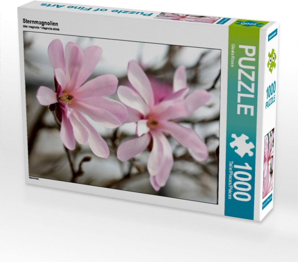 Calvendo Sternmagnolien 1000 Teile Puzzle hoch 480x640mm, Kruse Gisela; 7430930