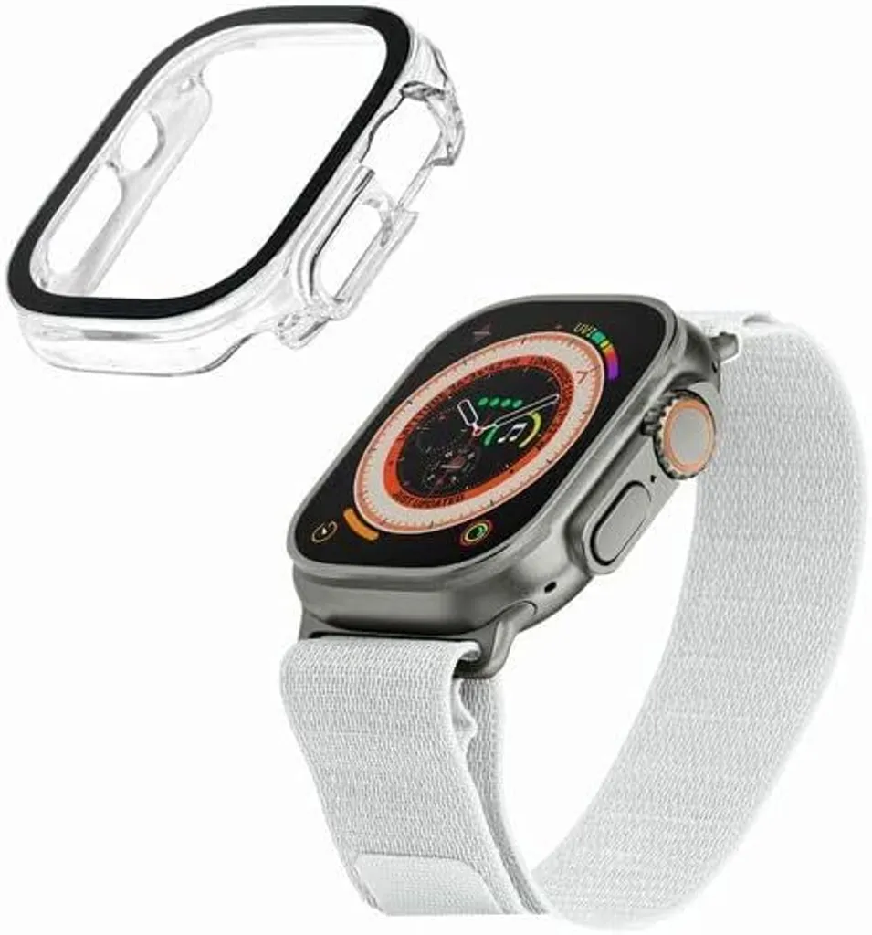 Cover LAUT SHIELD Apple Watch 40mm Trasparente - Vetro PC L_AWS_SH_UC